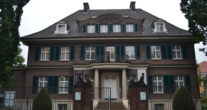 Das Gebäude der Villa ten Hompel in Münster, seit 1999 Geschichtsort.