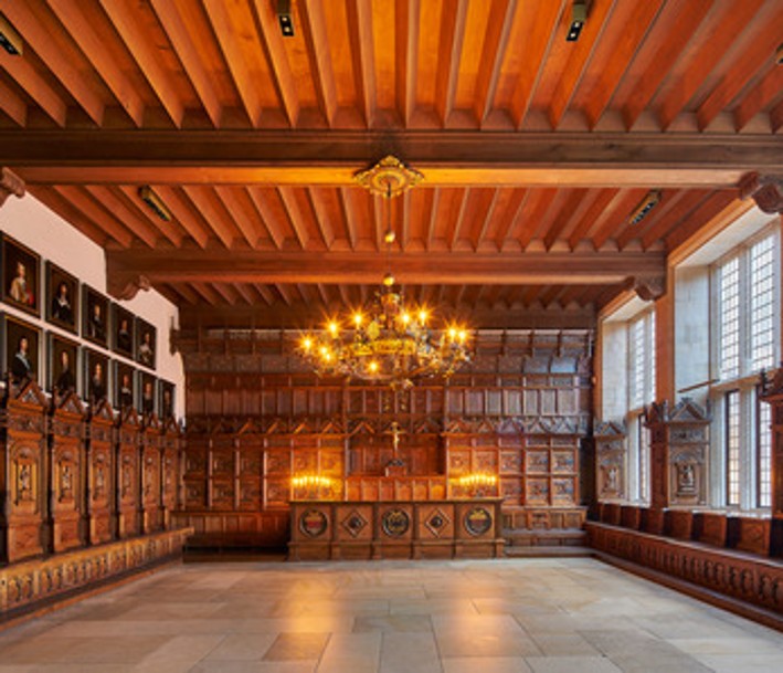 Der Friedenssaal im Historischen Rathaus in Münster