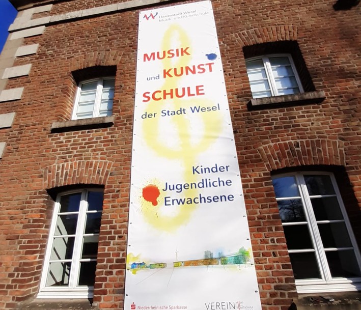 Gebäude der Musik- und Kunstschule der Stadt Wesel 