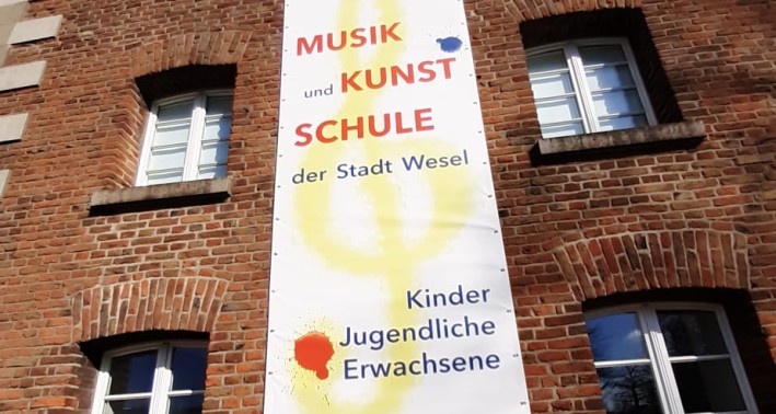 Gebäude der Musik- und Kunstschule der Stadt Wesel