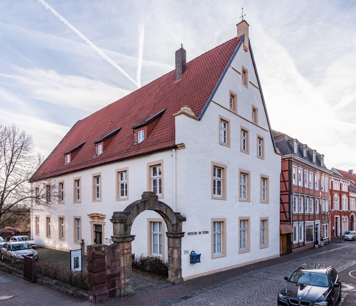 Das Gebäude des Lernorts Museum im Stern