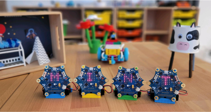 Ein Versuchsaufbau des Lernorts experimint digital Campus Gütersloh