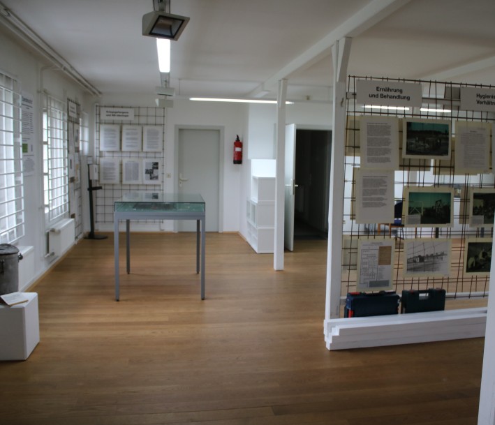 Foto: Gedenkstätte Stalag 326 Innenansicht der Gedenkstätte Stalag 326 (VI K) Senne