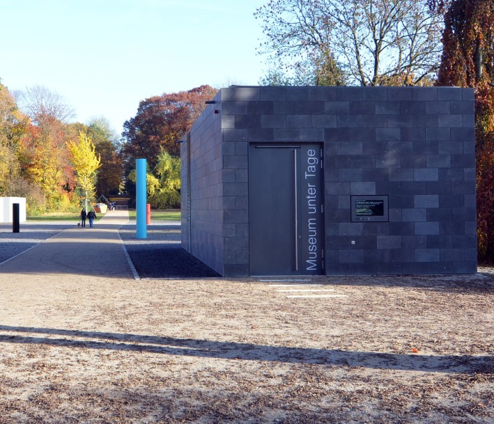 Eingangsbereich des Museums unter Tage