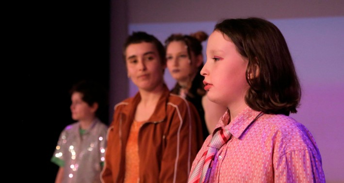 Stück des Jugendvolxtheaters der Theaterwerkstatt Bethel