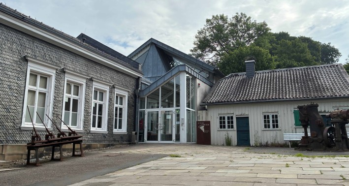 Innenhof des Deutschen Werzeugmuseums und Historischen Zentrums der Stadt Remscheid