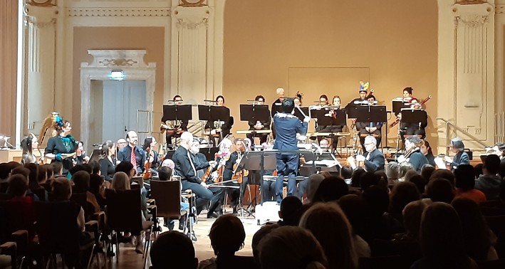 Saison 2025/26, 3. Schulkonzert, Sinfonieorchester Wuppertal im Mendelssohn Saal der Stadthalle Wuppertal