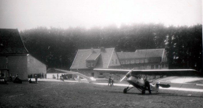 Bild des Lernorts Segelflugschule Meschede-Schüren 1942