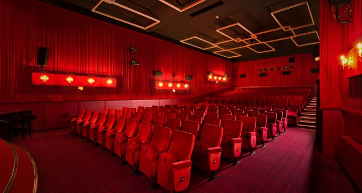 Kinosaal im Lernort filmforum in Duisburg
