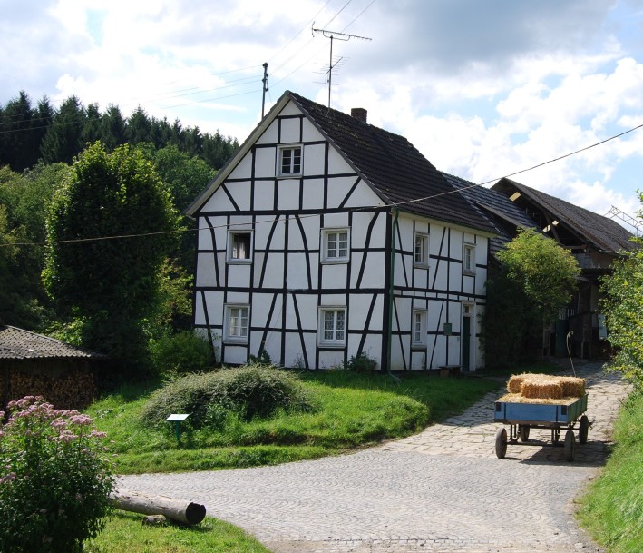 Altes Fachwerkhaus im Freilichtmuseum Lindlar