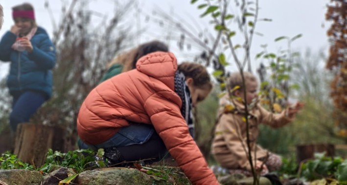 Kinder forschen auf dem Hof Wessels