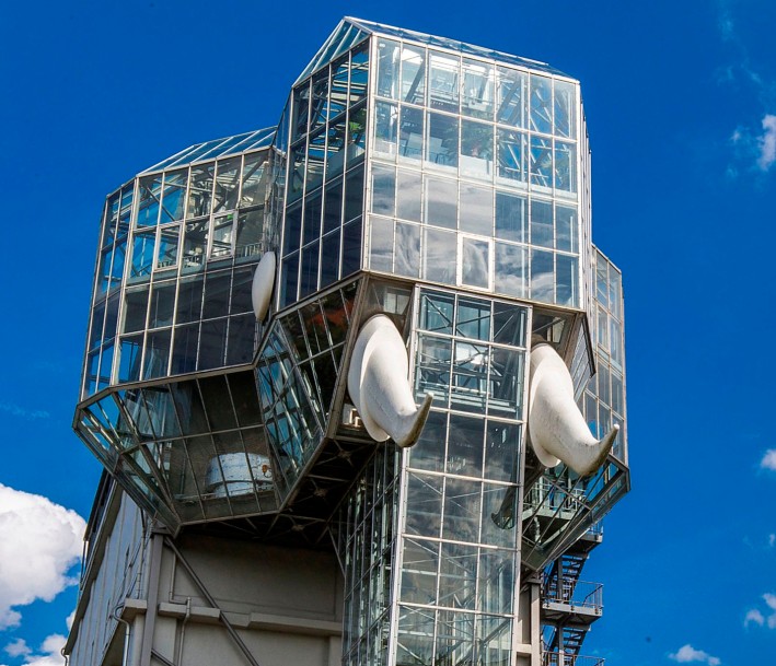 Das Gebäude Glaselefant