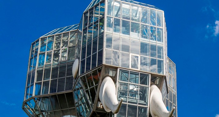 Das Gebäude Glaselefant